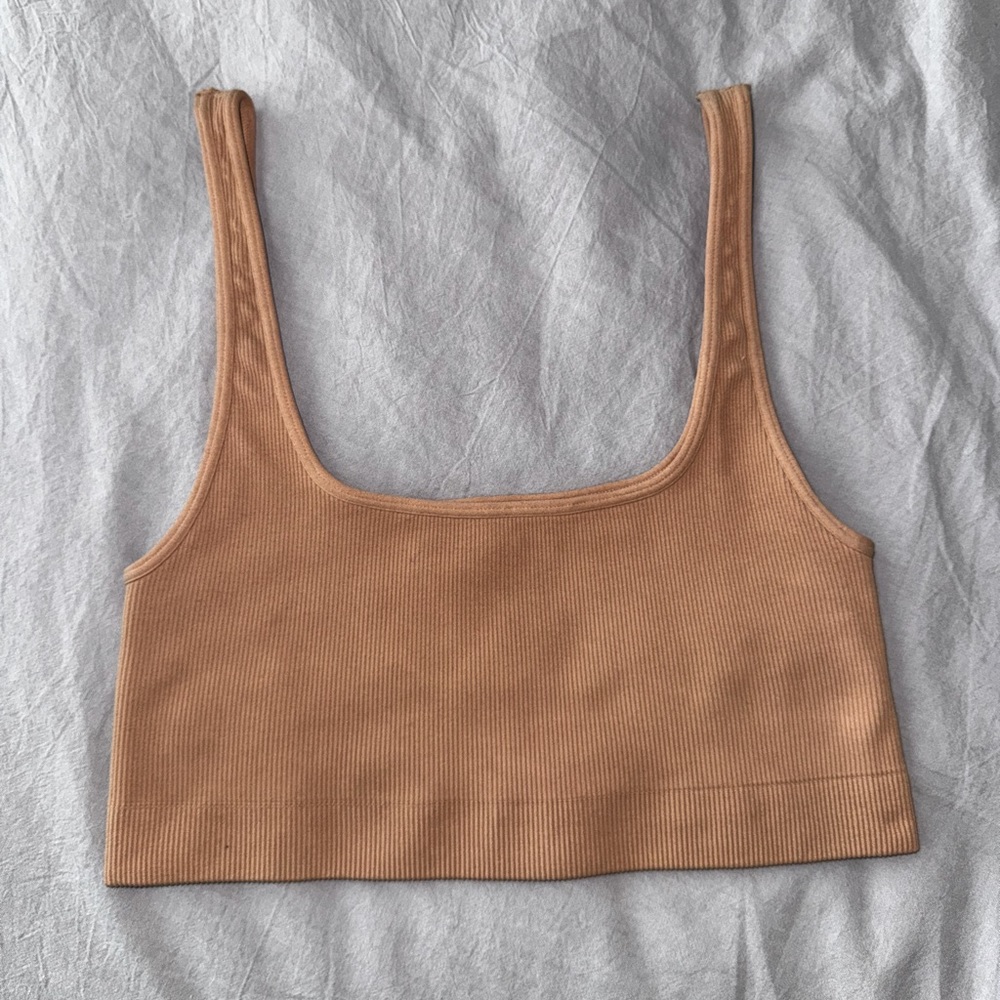 TLA by Morgan Stewart Ribbed Sports Bra